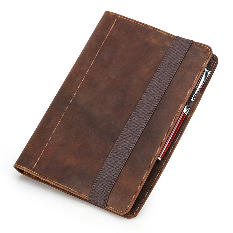 Leather Travelers A5 Notebook Binder Cover