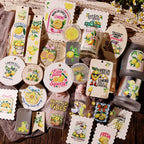 Lemon Rub-On Transfer Stickers | Fresh Summer DIY Decor