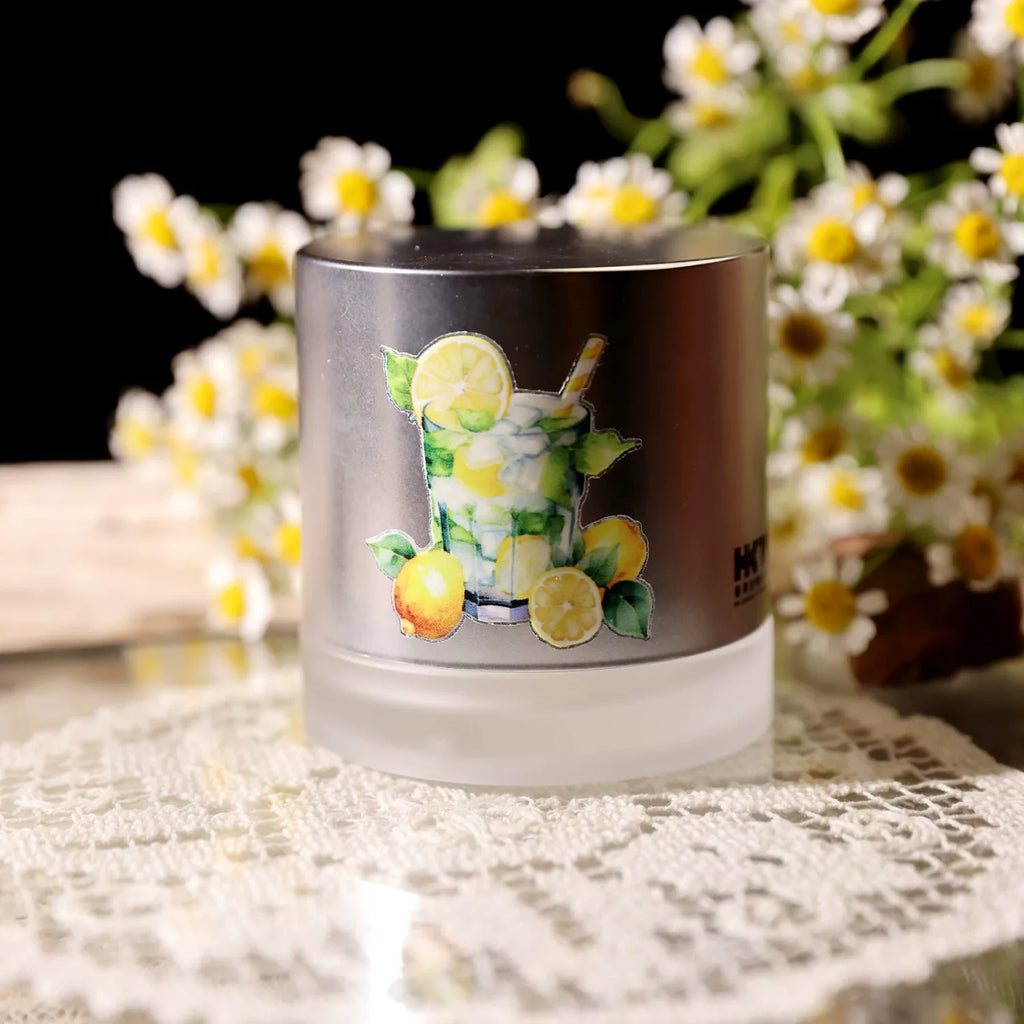 Lemon Rub-On Transfer Stickers | Fresh Summer DIY Decor