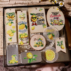 Lemon Rub-On Transfer Stickers | Fresh Summer DIY Decor