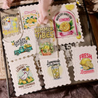Lemon Rub-On Transfer Stickers | Fresh Summer DIY Decor