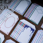 Vintage Hang Tags Paper Pack | Letterpress Label Cards for Junk Journal