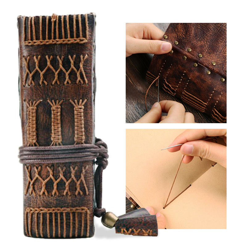 ロータスリーフレザージャーナル – 手作りヴィンテージノート、クリスマス＆お正月ギフト、ホリデーギフト