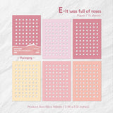 Macaron-Inspired Polka Dot Scrapbook Paper