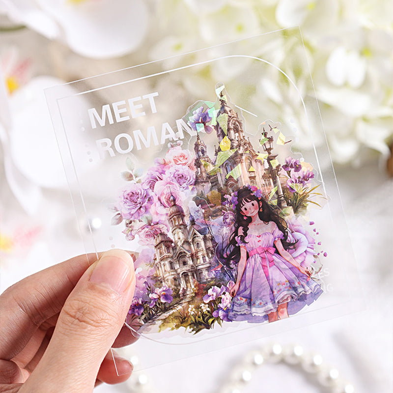 マジックキャッスル虹色ステッカーセット – ジャーナリング用