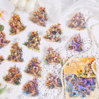 Iridescent Magic Castle Sticker Set – Für Journaling