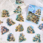 Iridescent Magic Castle Sticker Set – Für Journaling