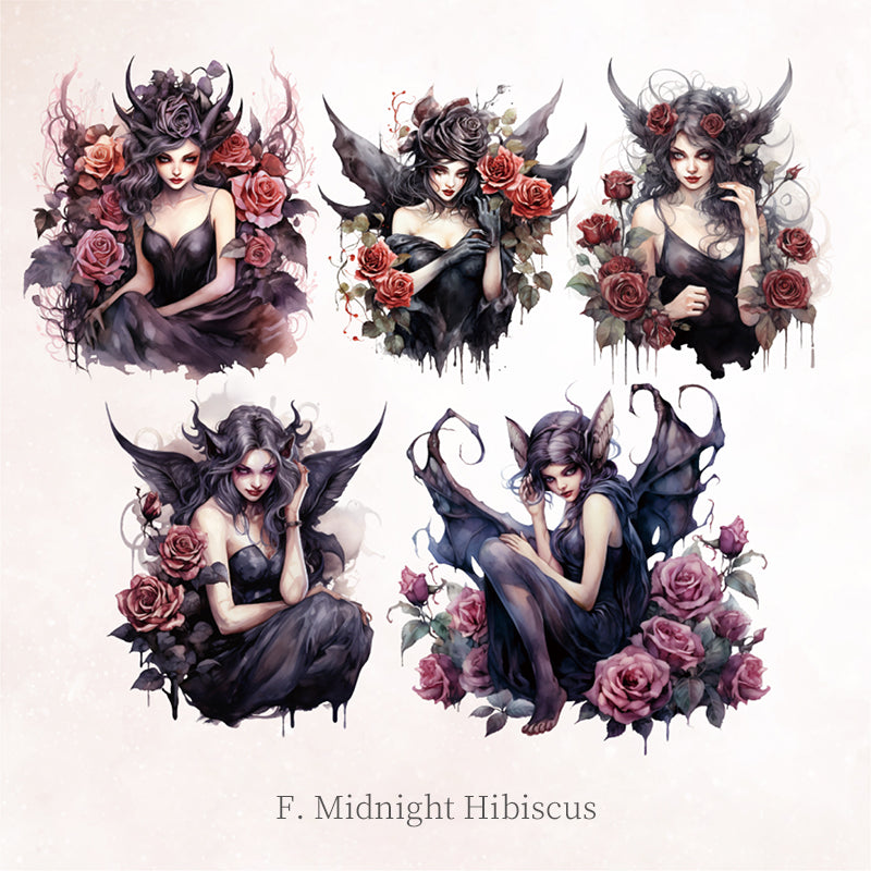 Mystical Sprite PET Sticker-Set für Scrapbooking