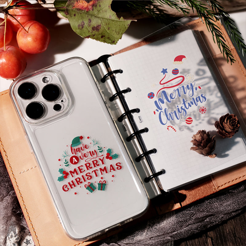 Merry Christmas Sticker | UV DTF Transfer Sticker