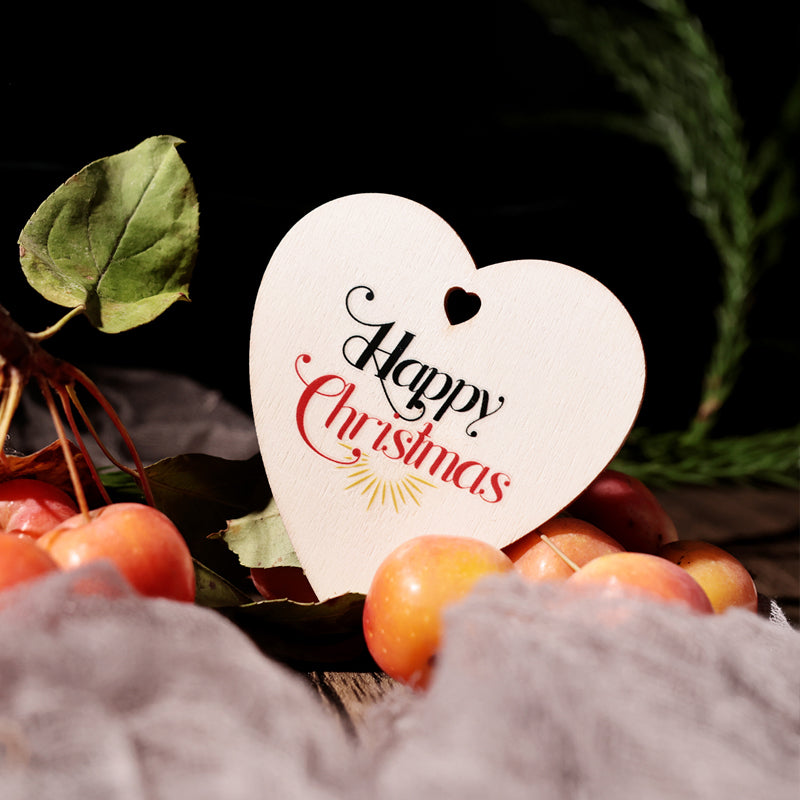 Frohe Weihnachten Aufkleber | UV DTF Transferaufkleber