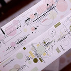 Minimal Geometric Circle PET Washi Tape