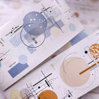 Minimal Geometric Circle PET Washi Tape
