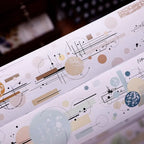 Minimal Geometric Circle PET Washi Tape