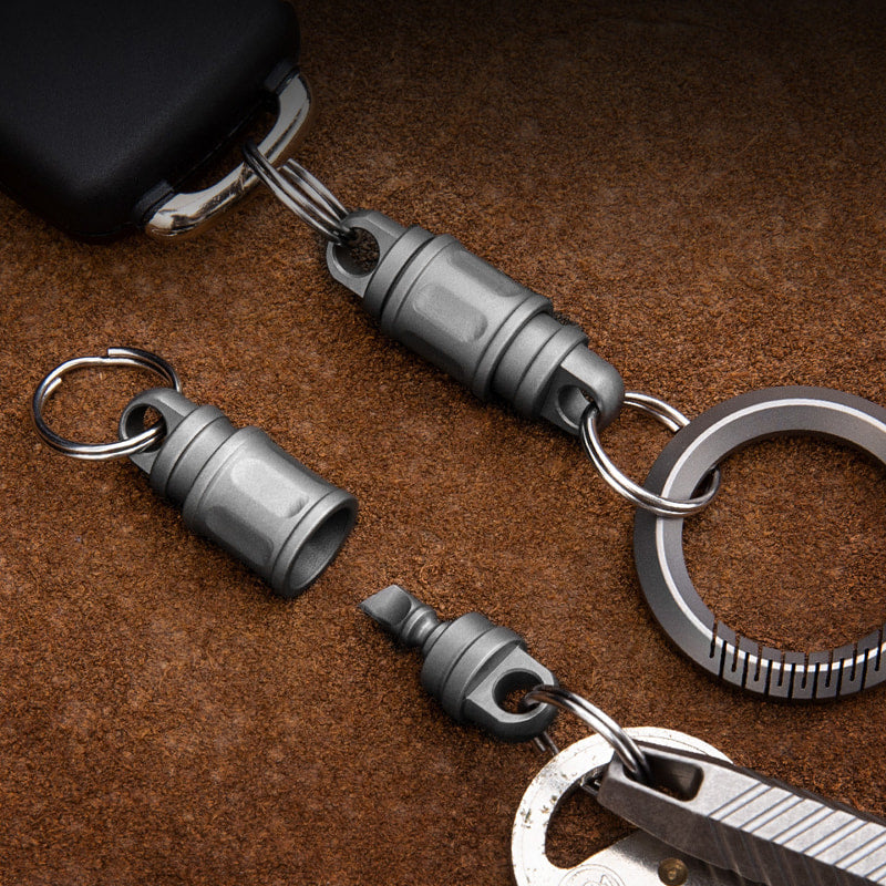 Multifunctional Titanium Keychain