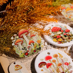 Mushroom UV DTF Sticker Transfers for Cups, Phone Cases & Journals