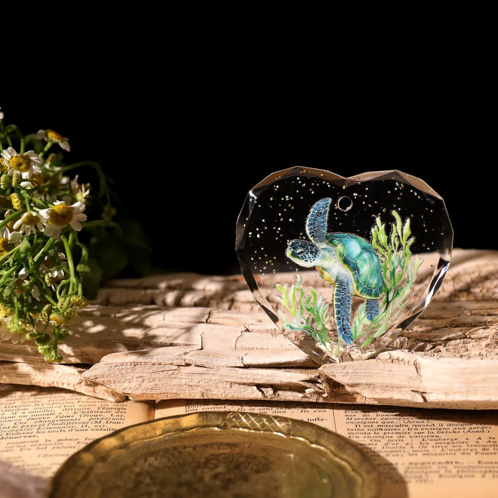 Ocean Animal Crystal Transfer Stickers