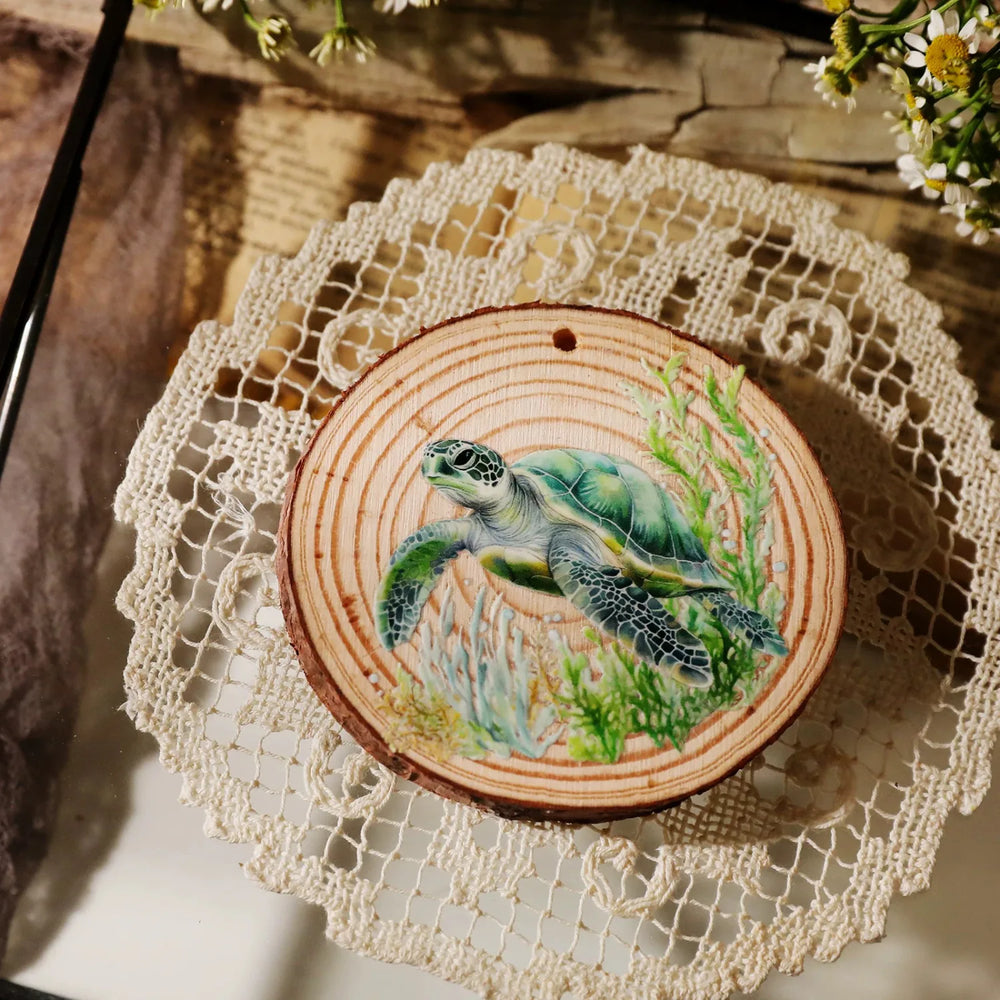 Ocean Animal Crystal Transfer Stickers