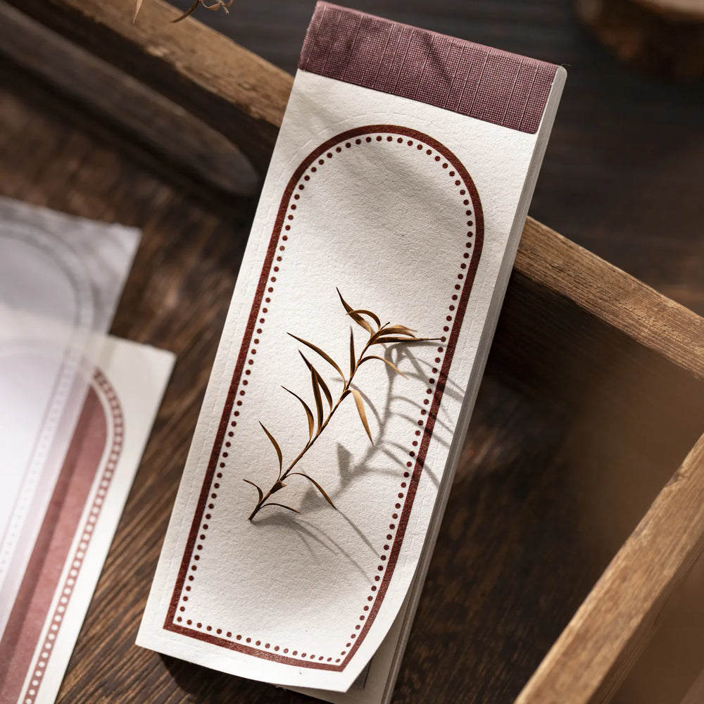 Pocket Perforated Border Memo Pad