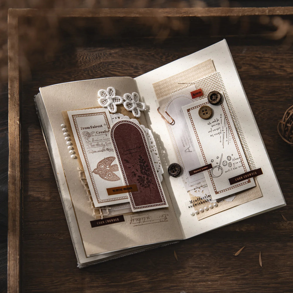 Pocket Perforated Border Memo Pad