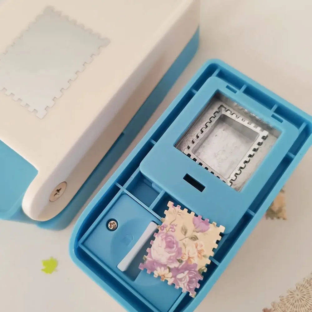 Perforatrice à gaufrage pour timbres-poste – Outil de loisirs créatifs pour la création de cartes, de carnets et de cartes