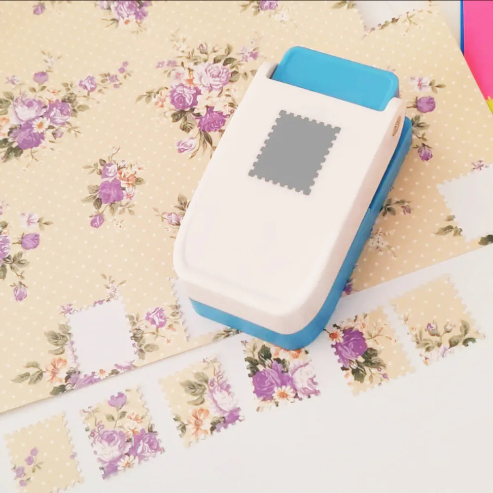 Perforatrice à gaufrage pour timbres-poste – Outil de loisirs créatifs pour la création de cartes, de carnets et de cartes