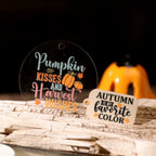 Pumpkin Spice Quote UV DTF Transfer Stickers