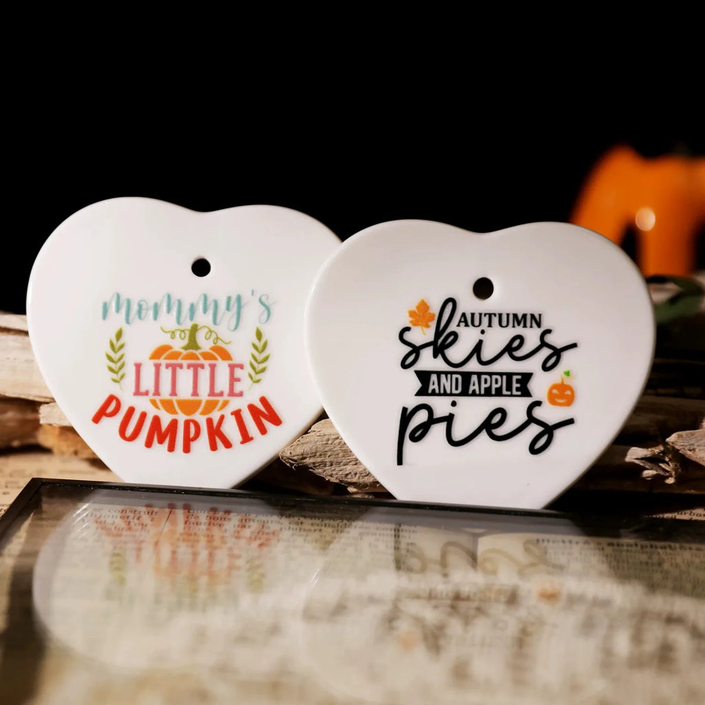 Autocollants UV DTF avec citation « Pumpkin Spice »