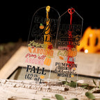 Pumpkin Spice Quote UV DTF Transfer Stickers