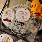 Pumpkin Spice Quote UV DTF Transfer Stickers