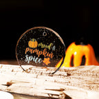Pumpkin Spice Quote UV DTF Transfer Stickers