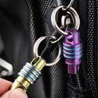 Quick-Release Titanium Keychain Connectors