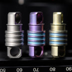 Quick-Release Titanium Keychain Connectors