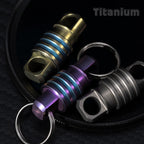 Quick-Release Titanium Keychain Connectors