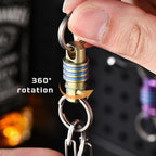 Quick-Release Titanium Keychain Connectors