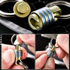 Quick-Release Titanium Keychain Connectors
