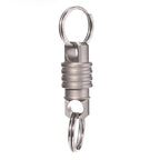 Quick-Release Titanium Keychain Connectors