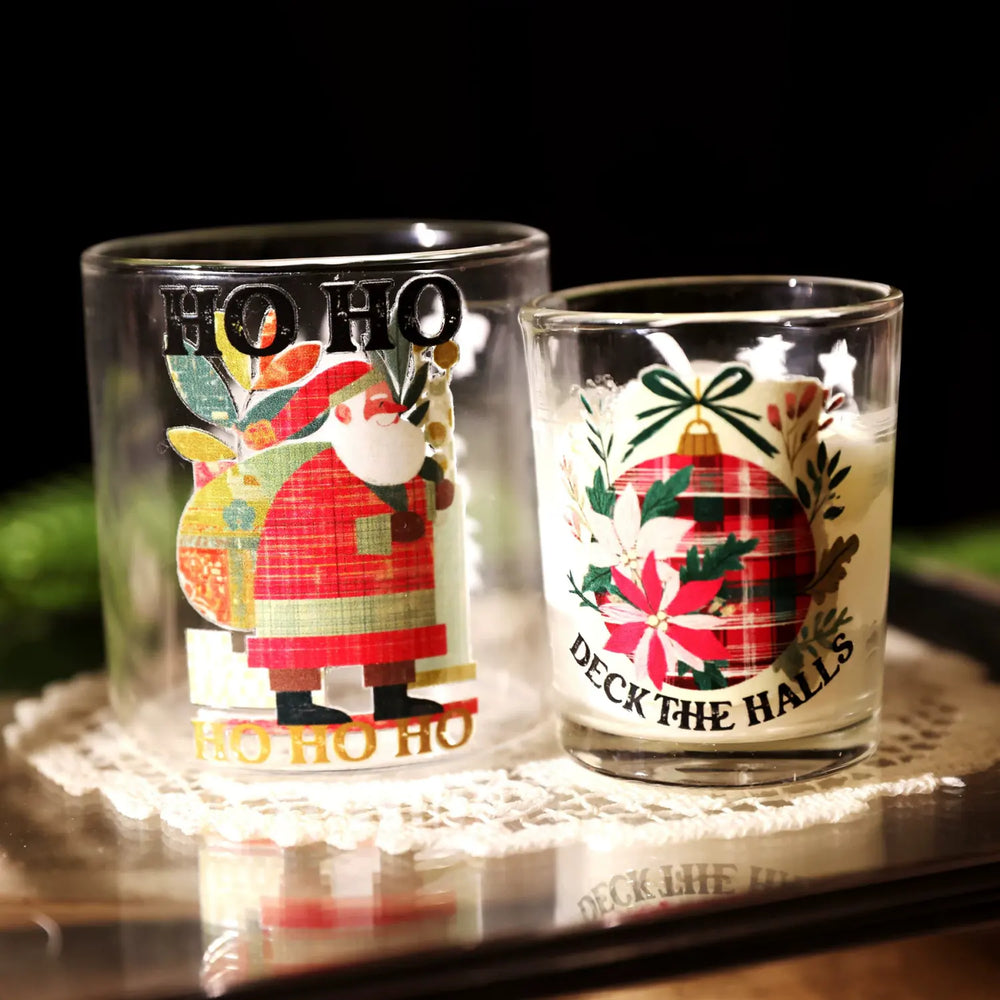 Retro jul-UV DTF-överföringsdekaler