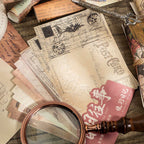 Ensemble de papiers de scrapbooking rétro