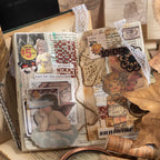 Ensemble de papiers de scrapbooking rétro