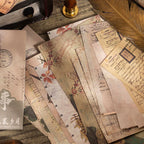 Ensemble de papiers de scrapbooking rétro