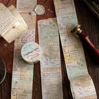 Retro Words Washi Tape