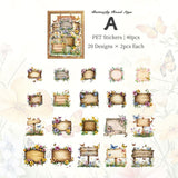 Road Sign Series PET Stickers