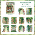 Autocollants PET de fleurs de jardin romantiques