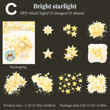 Romantic Starlight Scrapbooking Stickers