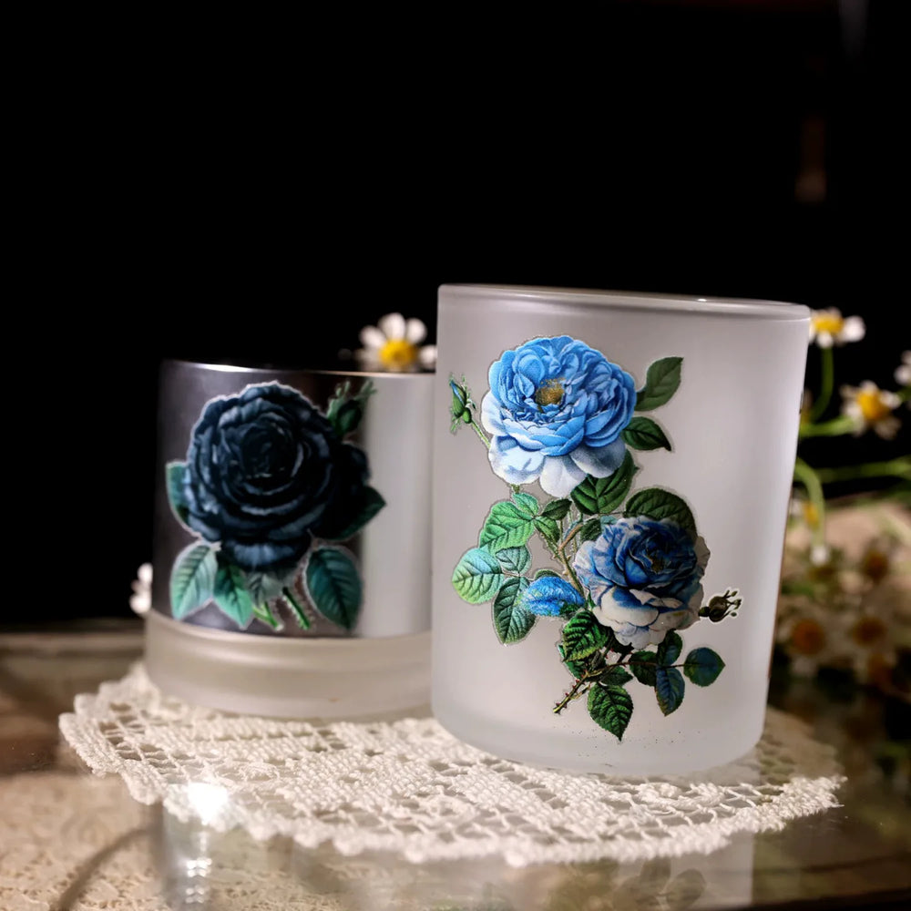 Rose Rub-on Transfer Stickers