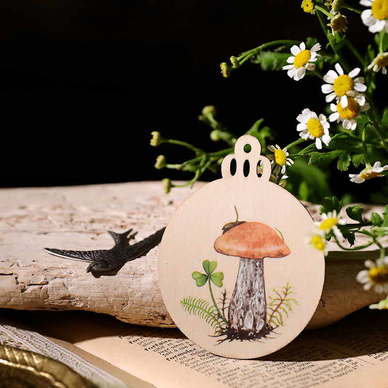 Autocollants à transférer – Esthétique champignon