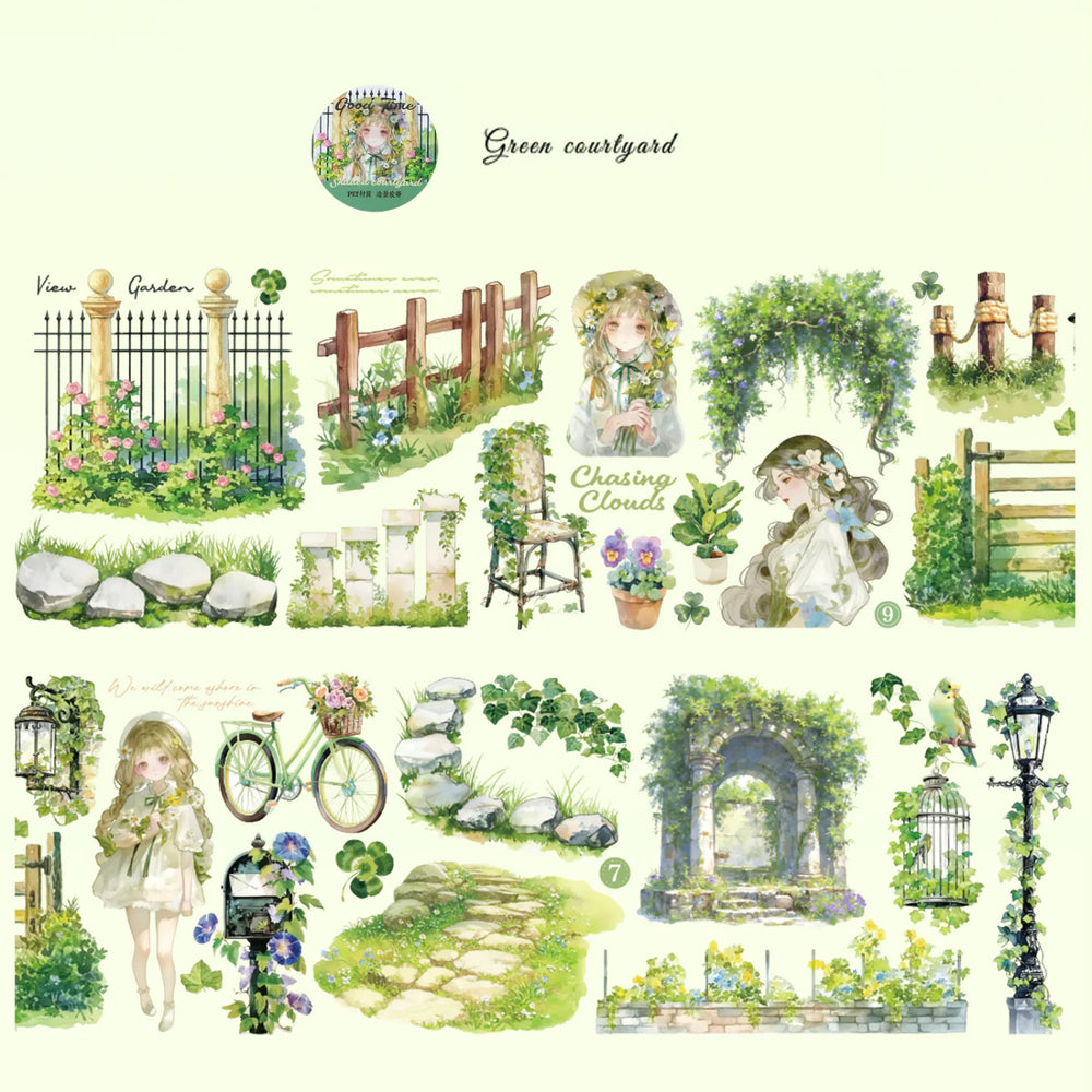 Szenisches Journaling-PET-Band