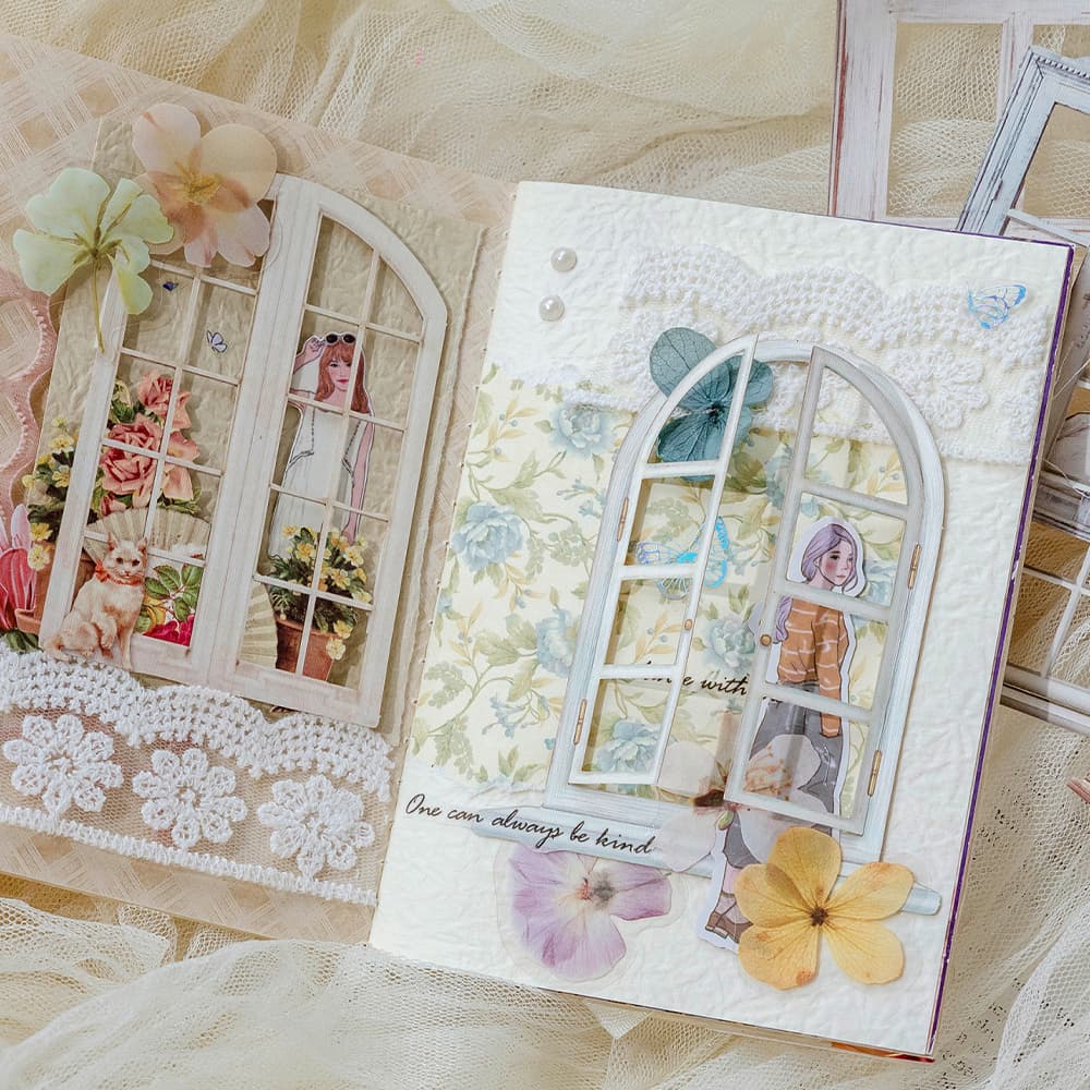 Sticker fenêtre Scrapbooking