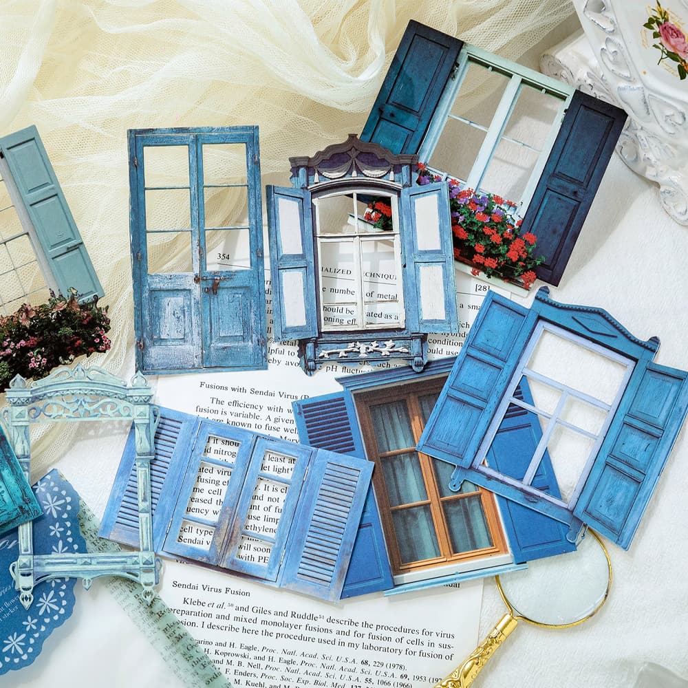 Sticker fenêtre Scrapbooking