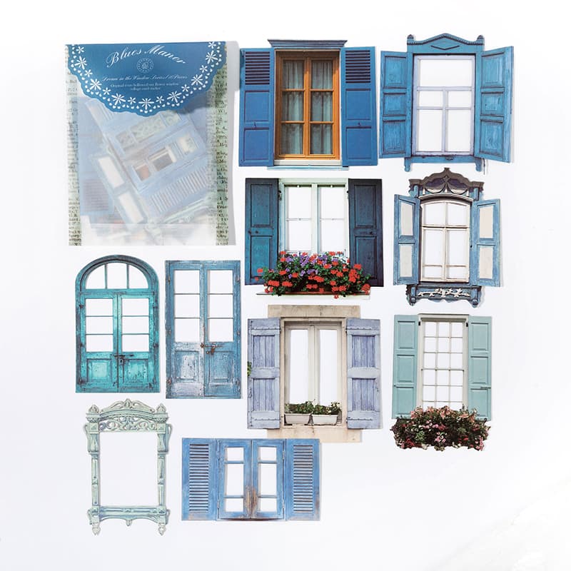 Sticker fenêtre Scrapbooking